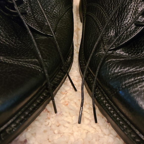 Allen Edmonds Becker Black Cap-Toe Oxford Lace-Up Dress Shoes Size 9 D - Picture 13 of 15